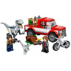 Set de construcție Lego Jurassic World: Blue & Beta Velociraptor Capture (76946)