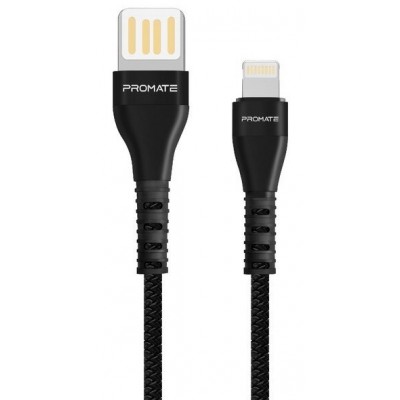 USB Кабель Promate Vigoray-I Black 1.2m