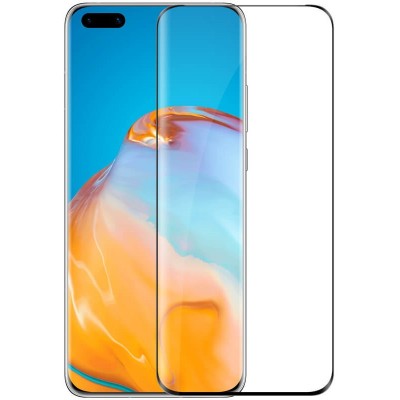 Защитное стекло для смартфона Nillkin Huawei P40 Pro/P40+ 3D CP+ Max Tempered Glass Black