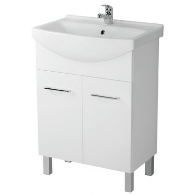 Шкаф с умывальником Cersania Olivia 60 White DSM