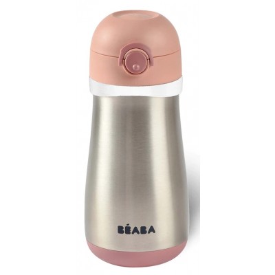 Бутылочка для воды Beaba 350 ml Old Pink