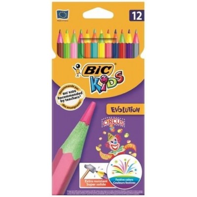 Creioane colorate Bic Evolution Circus (35129)