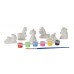 Set pentru colorat figurine ceramice Qiu Hao (18313)