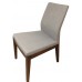 Scaun Papatya Pasha Wood Legs Walnut /Upholstery Grey