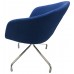 Fotoliu Papatya Robin Chrome Spider Base /Upholstery Blue