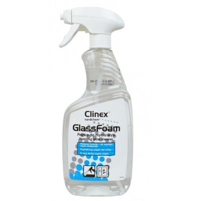 Профессиональное чистящее средство для мытья окон Clinex Glass Foam 650ml