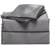 Lenjerie de pat Cottony Satin de Lux Charcoal Uniton 1 (16912)