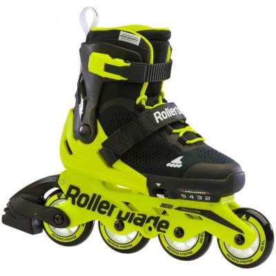 Роликовые коньки RollerBlade Microblade Black/Neon (36-40)