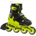 Роликовые коньки RollerBlade Microblade Black/Neon (36-40)