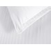 Lenjerie de pat Cottony Satin De Lux Stripe Perla Alba 2E (15058)