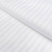 Lenjerie de pat Cottony Satin De Lux Stripe Perla Alba 2E (15058)