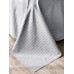 Lenjerie de pat Cottony Satin de Lux Stripe Light Gray N9 2 (17209)