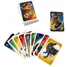 Joc educativ de masa Mattel UNO Jurassic World (GXD72)