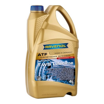 Трансмиссионное масло Ravenol ATF T-WS Lifetime 4L