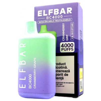 Электронная сигарета Elf Bar BC4000 Cranberry Grape