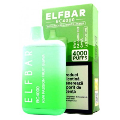 Țigară electronică Elf Bar BC4000 Kiwi Passionfruit Guava