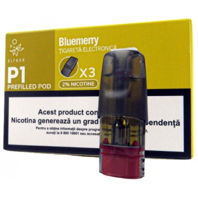 Картридж Elf Bar P1 2ml 3pcs Blueberry