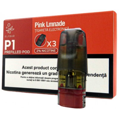 Cartuș Elf Bar P1 2ml 3pcs Pink Lemonade