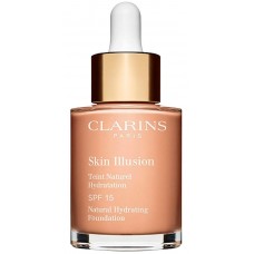 Fond de ten pentru față Clarins Skin Illusion Natural Hydrating Foundation 107