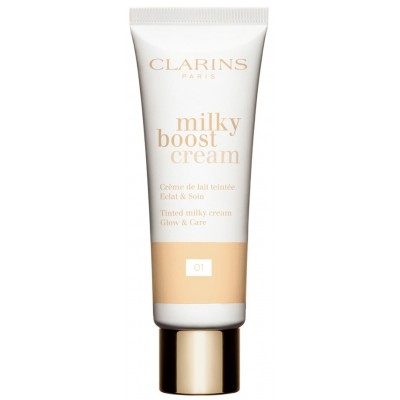 Тональный крем для лица Clarins Milky Boost Cream 01