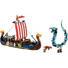 Set de construcție Lego Creator: Viking Ship and the Midgard Serpent (31132)