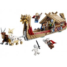 Set de construcție Lego Marvel: The Goat Boat (76208)