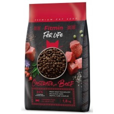 Hrană uscată pentru pisici Fitmin For Life Castrate Beef 1.8kg