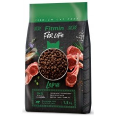 Hrană uscată pentru pisici Fitmin For Life Adult Lamb 1.8kg