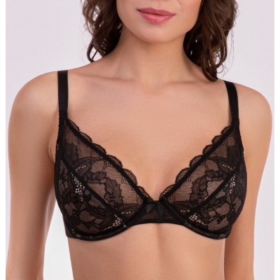 Бюстгальтер Milavitsa 127620 Black/Nude 70-D