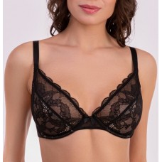 Бюстгальтер Milavitsa 127620 Black/Nude 75-A