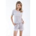 Pijama Ajoure T23511 Grey 2XL