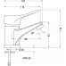 Смеситель для умывальника Deante Vero Bow 021M