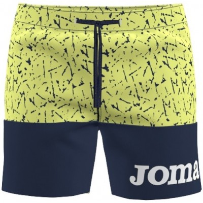 Детские шорты Joma 102703.069 Yellow/Navy 2XS