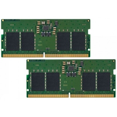 Memorie Kingston ValueRAM 16Gb DDR5-4800MHz SODIMM Kit (KVR48S40BS6K2-16)