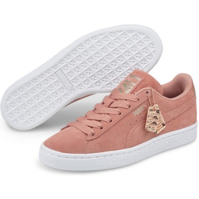 Кеды женские Puma Suede Jewels Wns Rosette/Puma White/Rose Gold 36