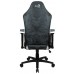 Scaun gaming Aerocool Crown AeroSuede Steel Blue