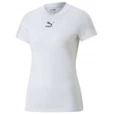 Женская футболка Puma Classics Slim Tee Puma White L