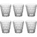 Set de pahari RCR Stack 6pcs 320ml (23170)