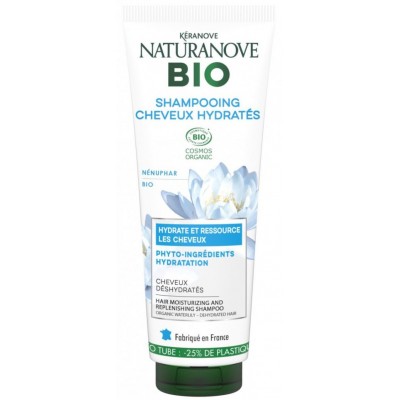 Șampon pentru păr Naturanove Hydration Shampoo Waterlily 250ml