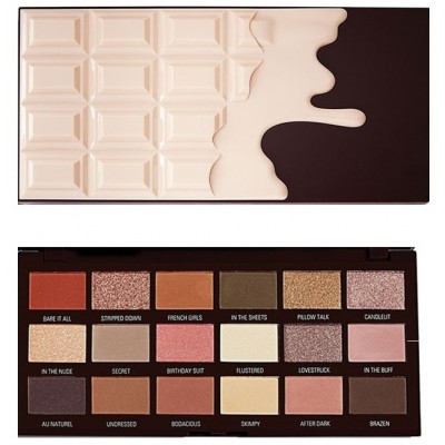 Тени для век Revolution Nudes Chocolate Eyeshadow Palette