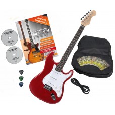 Электрическая гитара Rocktile Sphere Classic Electric Guitar Red Bundle