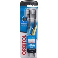 Зубная щётка Orbitol Carcoal Ultra Slim 2pcs (353402)