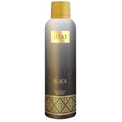 Дезодорант-унисекс Lelas Black Dedorant 150ml