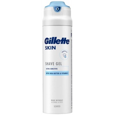 Гель для бритья Gillette Skin Ultra Sensitive 200ml