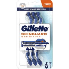 Станок для бритья Gillette Skinguard Sensitive 6pcs