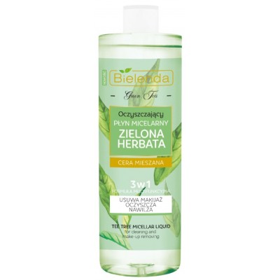 Мицеллярная вода Bielenda Green Tea Cleansing Micellar 500ml