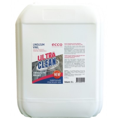 Средство для ухода за полом ECCOLUX Ultra Clean Linoleum & Vinyl 5L (canister)