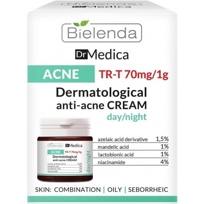 Cremă pentru față Bielenda Dr. Medica Anti-Acne Face Cream 50ml