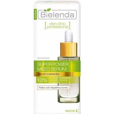 Ser pentru față Bielenda Super Power Mezo Serum AHA 30ml