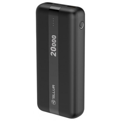 Внешний аккумулятор Tellur 20000mAh PBC203 Black (TLL158311)